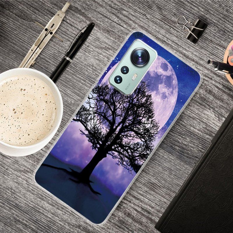 Etui do Xiaomi 12 Pro Drzewo Silikonowe