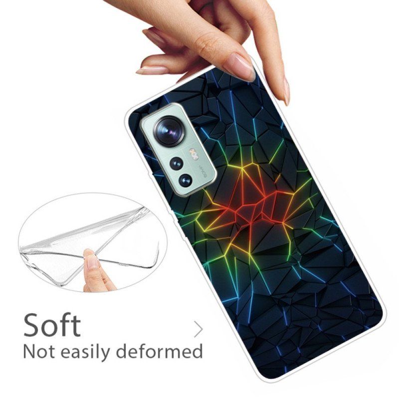 Etui do Xiaomi 12 Pro Lasery Krzemowe