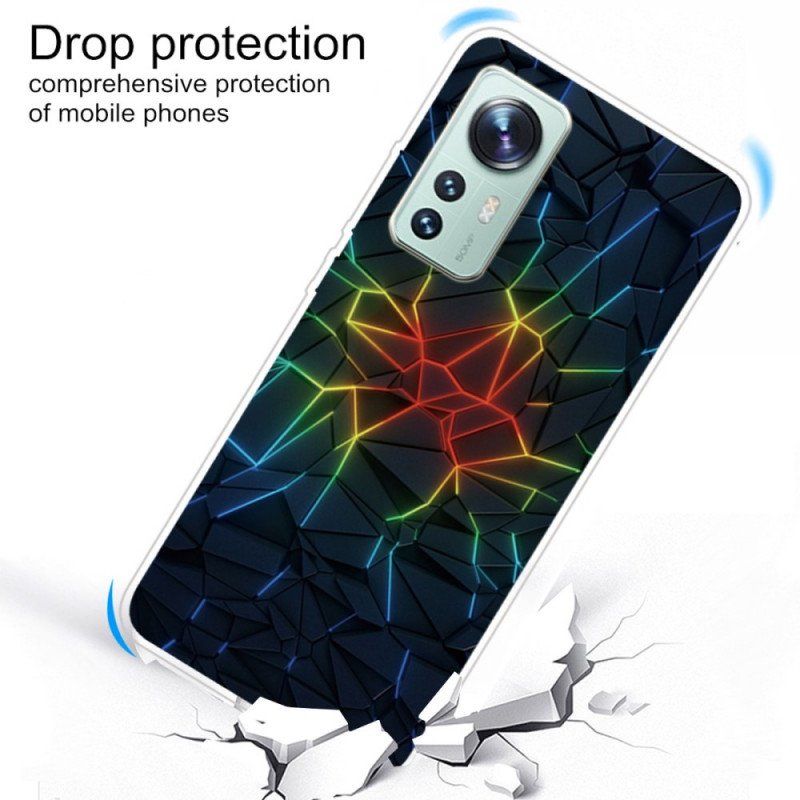 Etui do Xiaomi 12 Pro Lasery Krzemowe