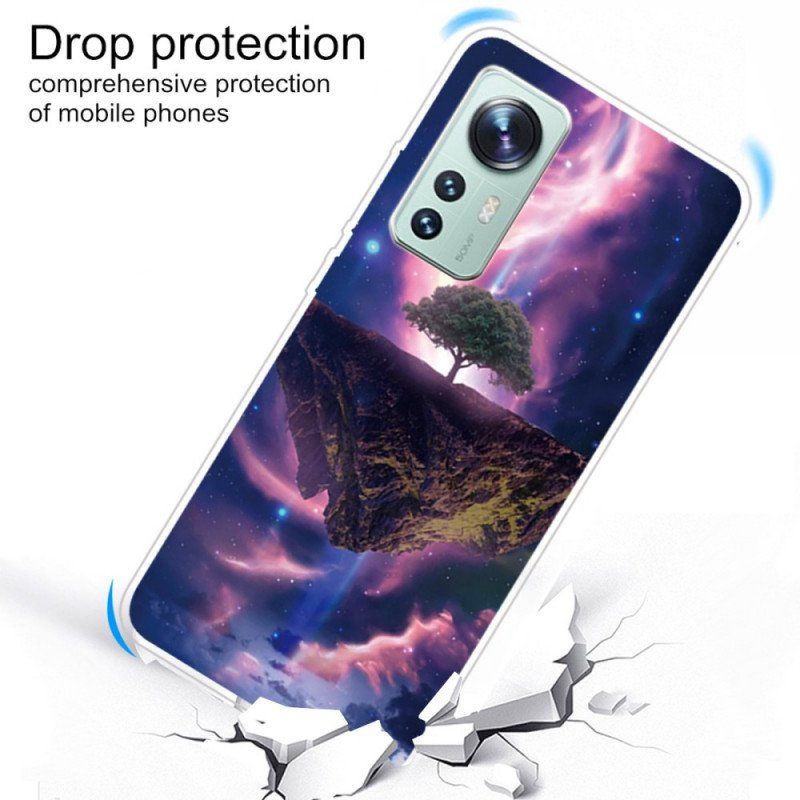 Etui do Xiaomi 12 Pro Resplendent Tree Silikon