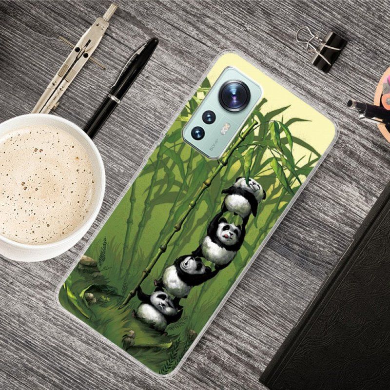 Etui do Xiaomi 12 Pro Silikonowa Wiązka Pand