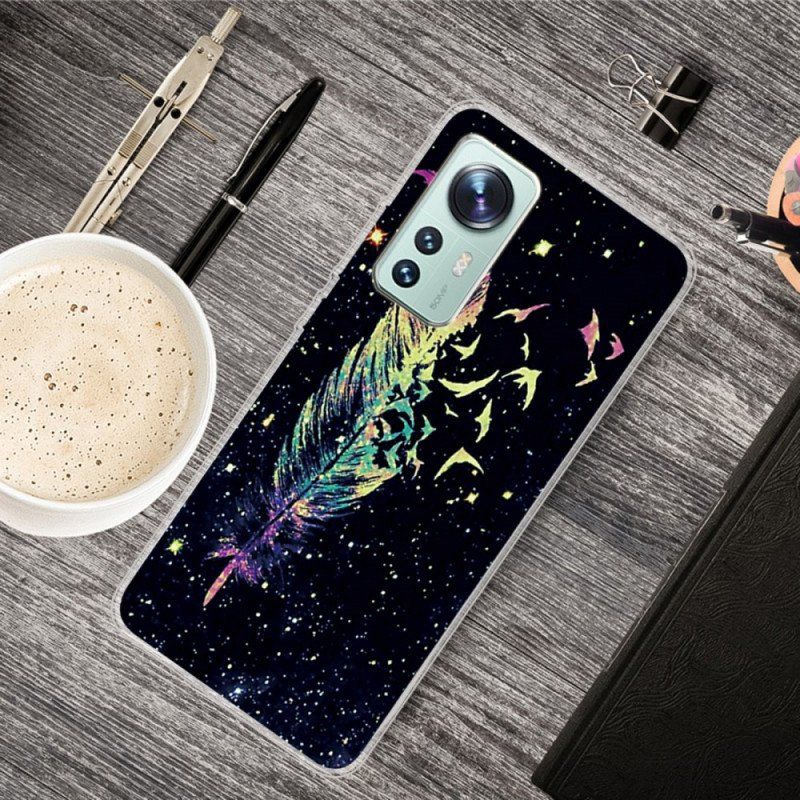 Etui do Xiaomi 12 Pro Silikonowe Bajeczne Pióro