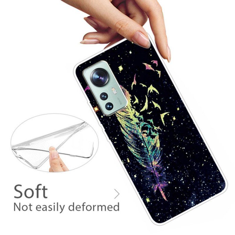 Etui do Xiaomi 12 Pro Silikonowe Bajeczne Pióro