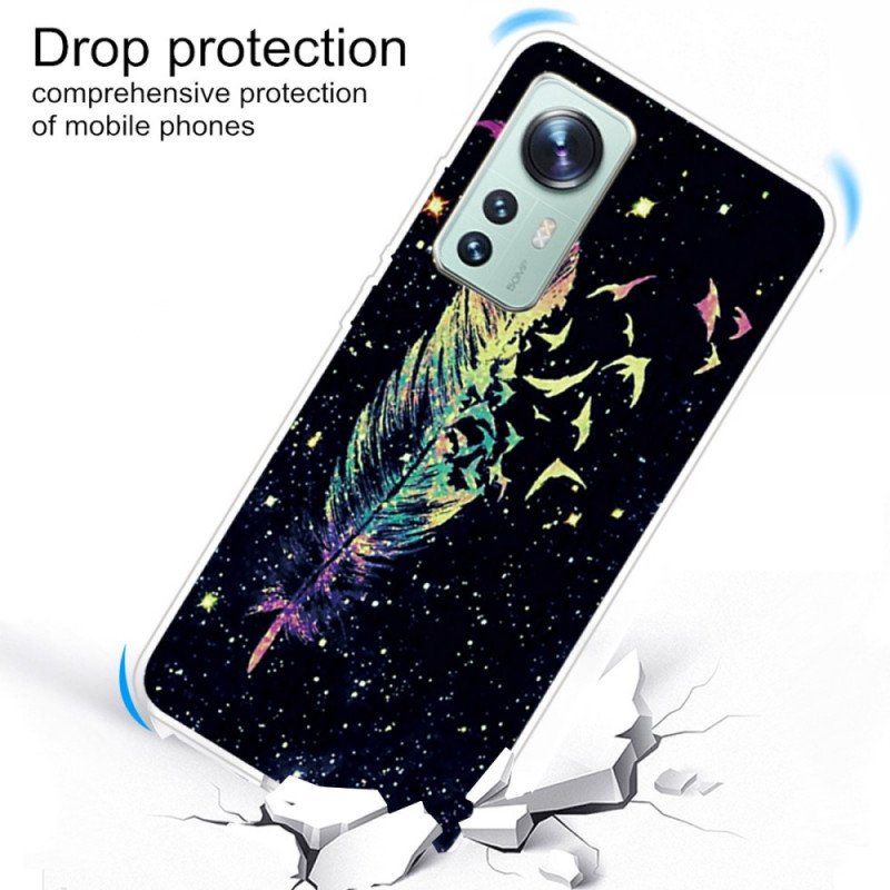 Etui do Xiaomi 12 Pro Silikonowe Bajeczne Pióro