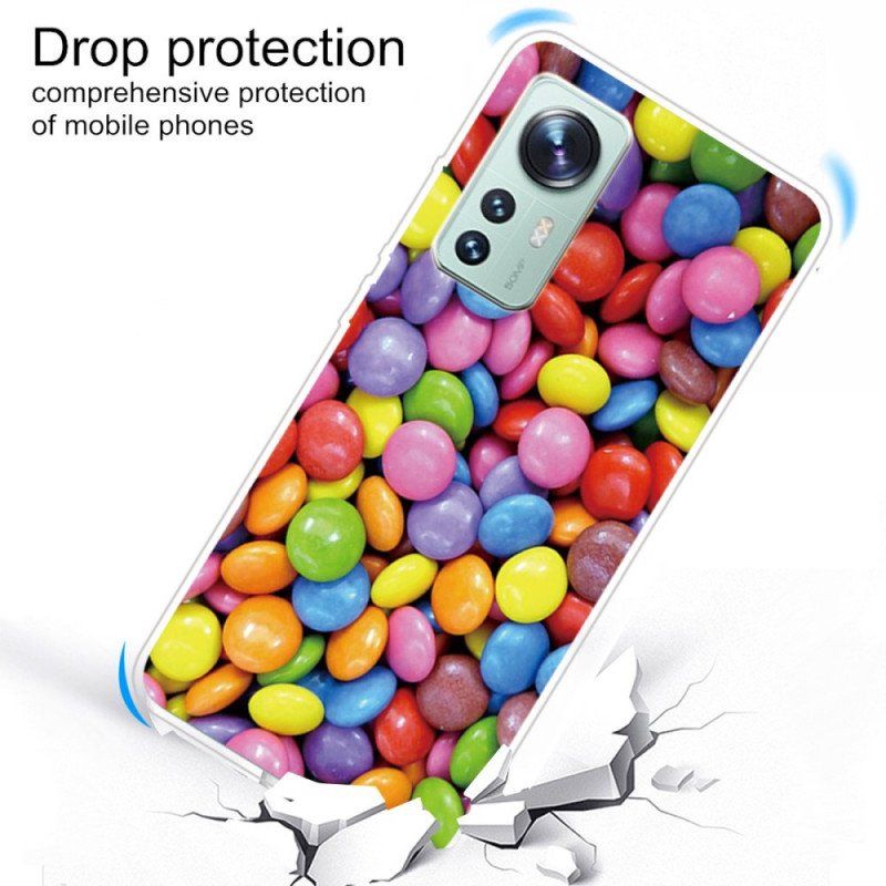 Etui do Xiaomi 12 Pro Silikonowe Cukierki