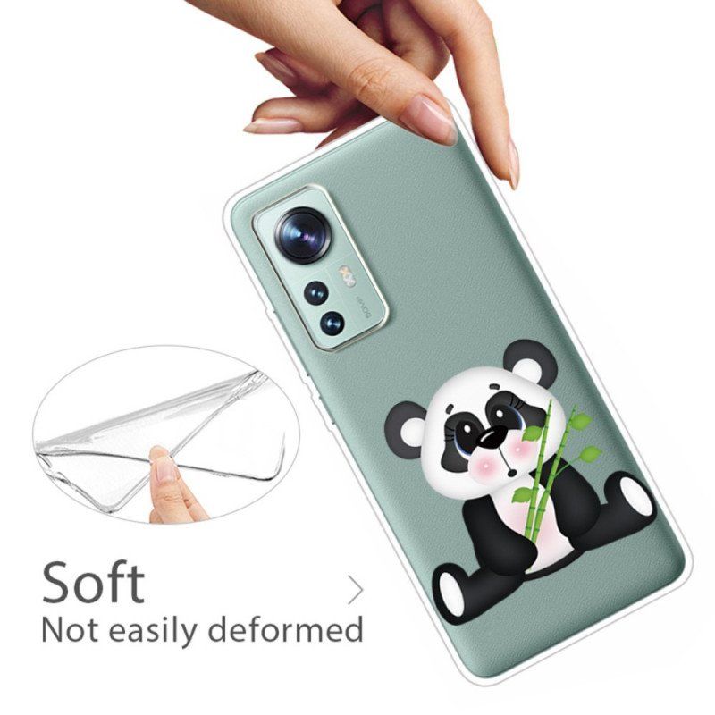 Etui do Xiaomi 12 Pro Urocza Panda Silikonowa