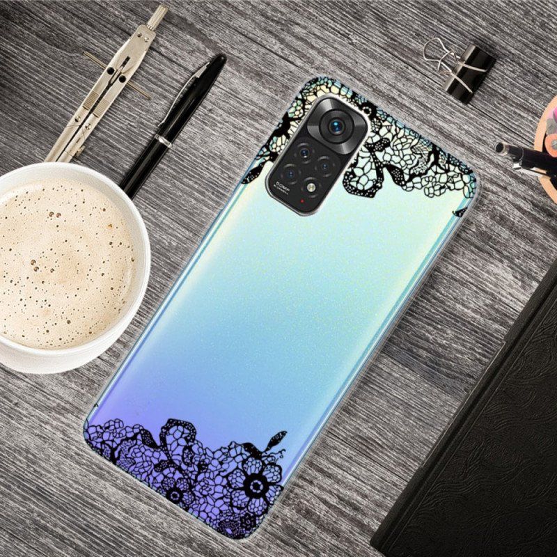 Etui do Xiaomi Redmi Note 11 / 11S Delikatna Koronka