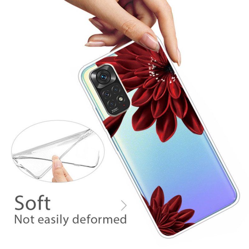 Etui do Xiaomi Redmi Note 11 / 11S Dzikie Kwiaty