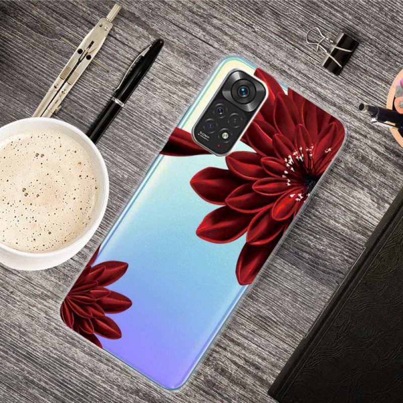 Etui do Xiaomi Redmi Note 11 / 11S Dzikie Kwiaty