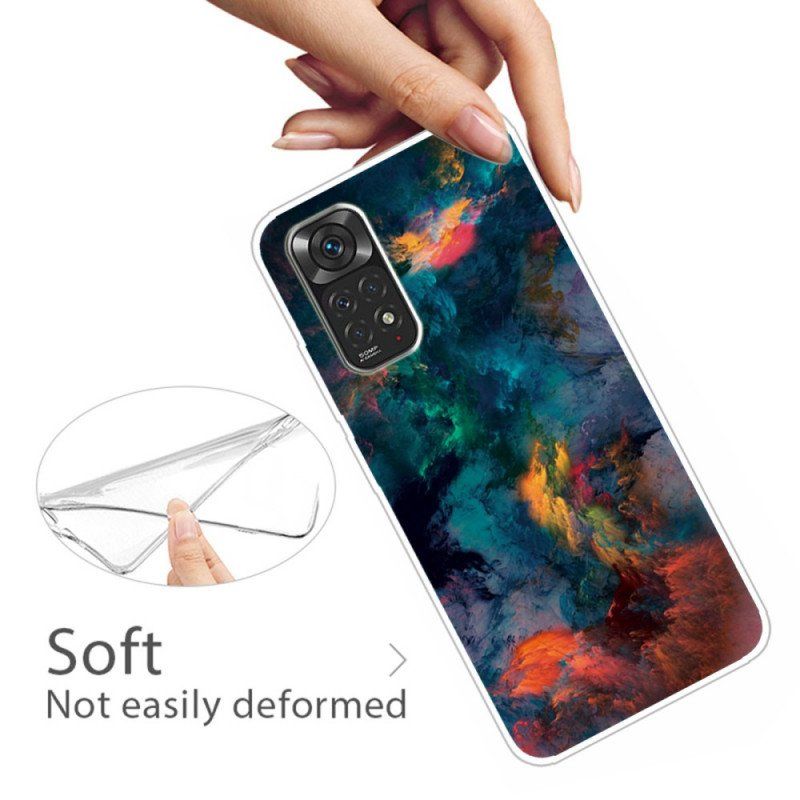 Etui do Xiaomi Redmi Note 11 / 11S Kolorowe Chmury