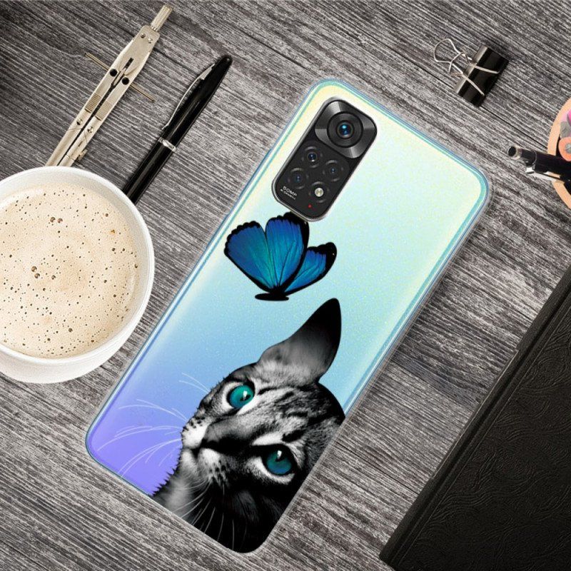 Etui do Xiaomi Redmi Note 11 / 11S Kot I Motyl