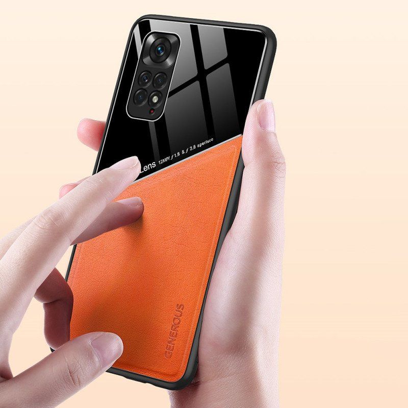 Etui do Xiaomi Redmi Note 11 / 11S Magnetyczny Efekt Skóry