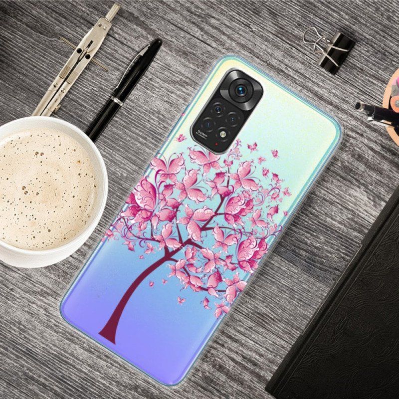 Etui do Xiaomi Redmi Note 11 / 11S Różowy Wierzchołek Drzewa