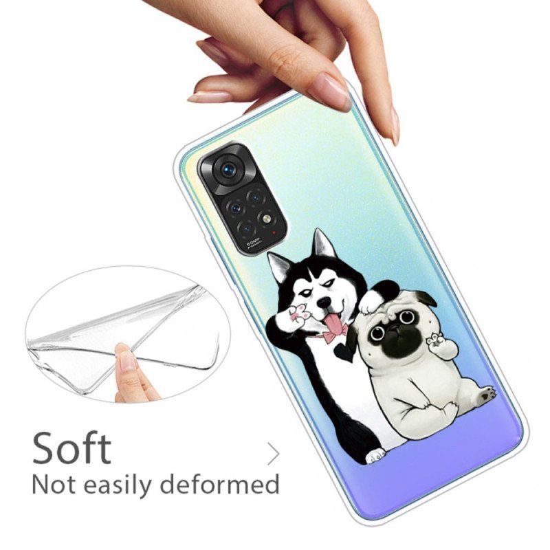 Etui do Xiaomi Redmi Note 11 / 11S Śmieszne Psy