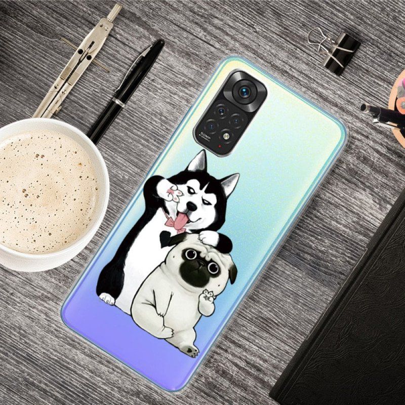 Etui do Xiaomi Redmi Note 11 / 11S Śmieszne Psy