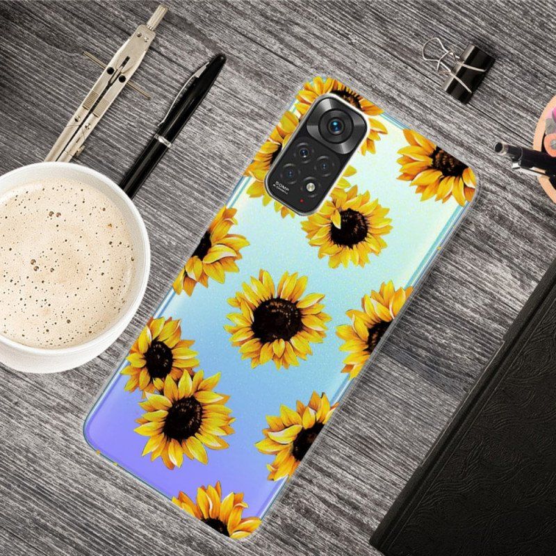 Etui do Xiaomi Redmi Note 11 / 11S Słoneczniki