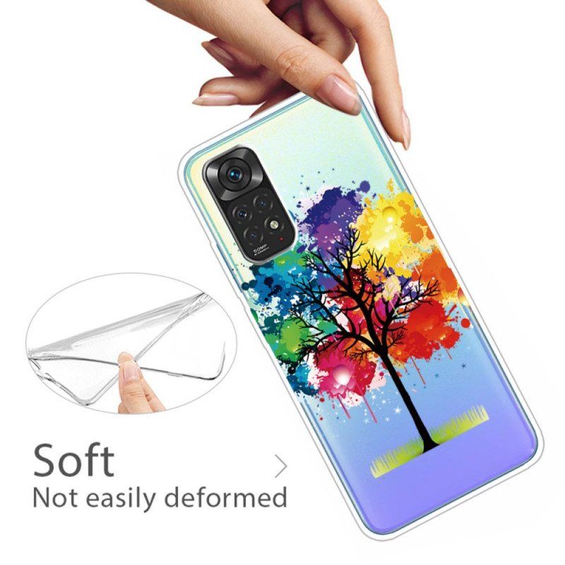 Etui do Xiaomi Redmi Note 11 Pro / 11 Pro 5G Bezszwowe Akwarela Drzewo