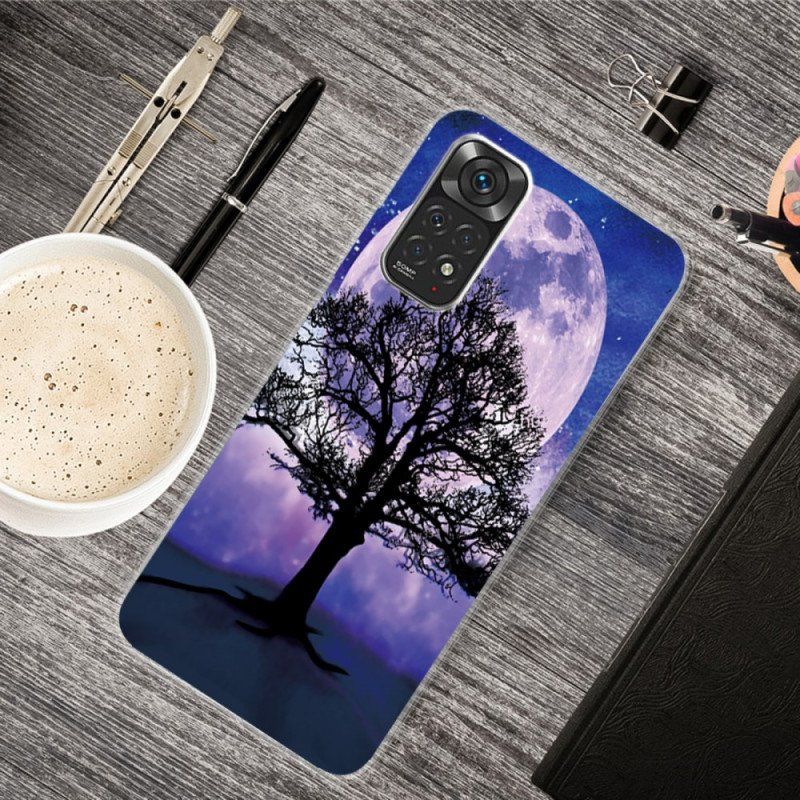 Etui do Xiaomi Redmi Note 11 Pro / 11 Pro 5G Drzewo I Księżyc