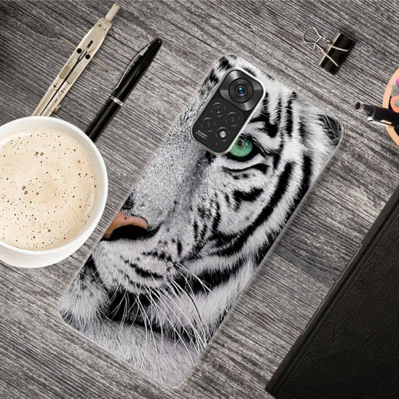 Etui do Xiaomi Redmi Note 11 Pro / 11 Pro 5G Elastyczny Tygrys