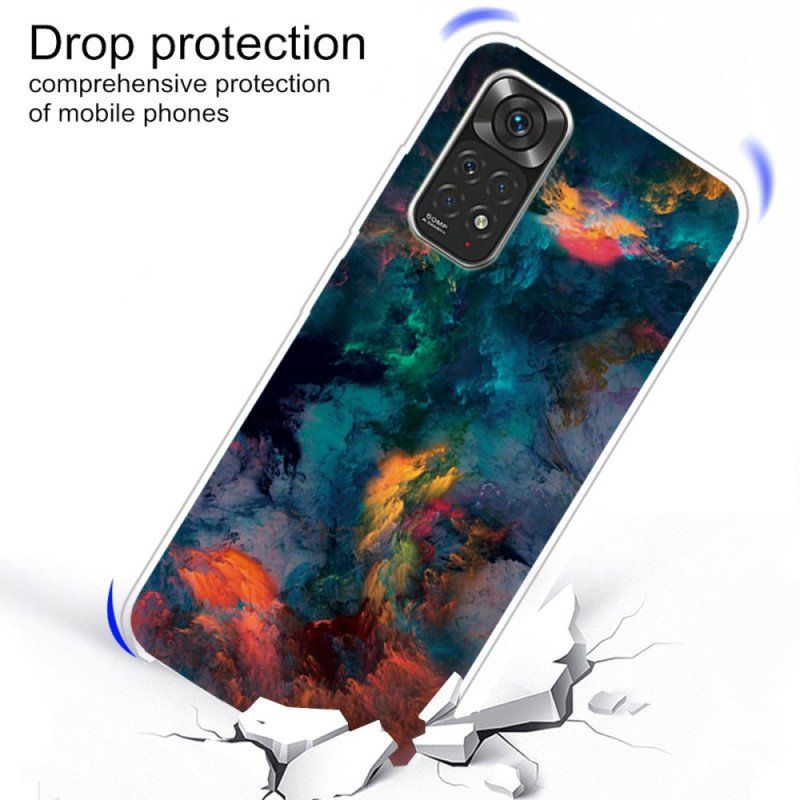 Etui do Xiaomi Redmi Note 11 Pro / 11 Pro 5G Kolorowe Chmury