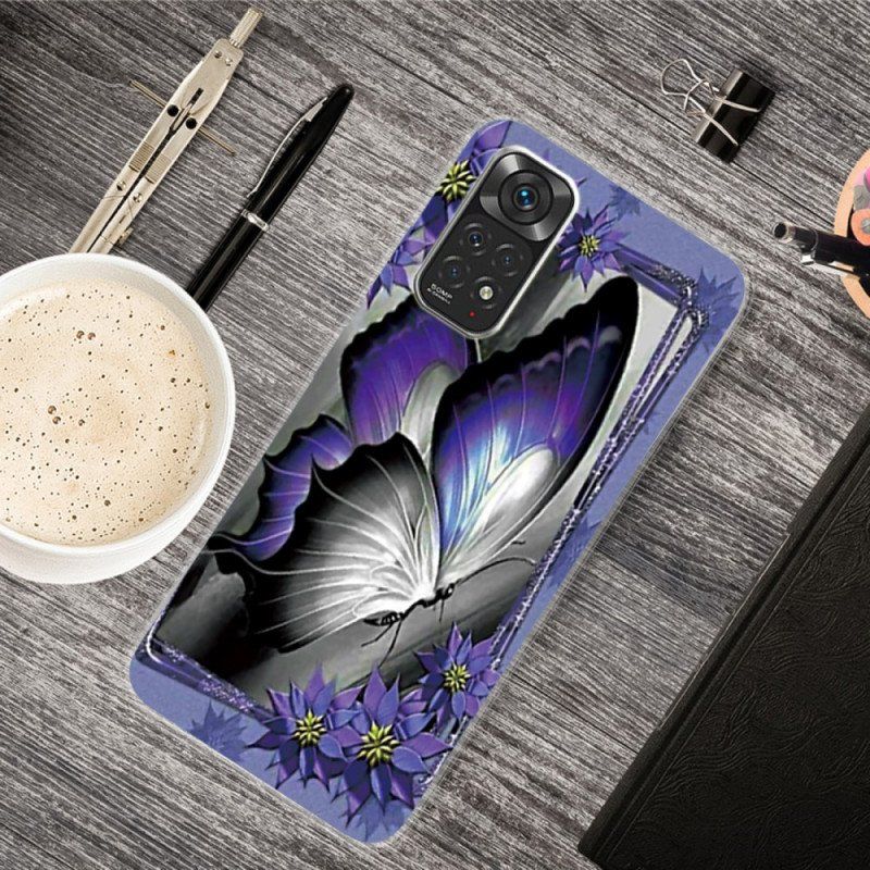 Etui do Xiaomi Redmi Note 11 Pro / 11 Pro 5G Królewski Motyl