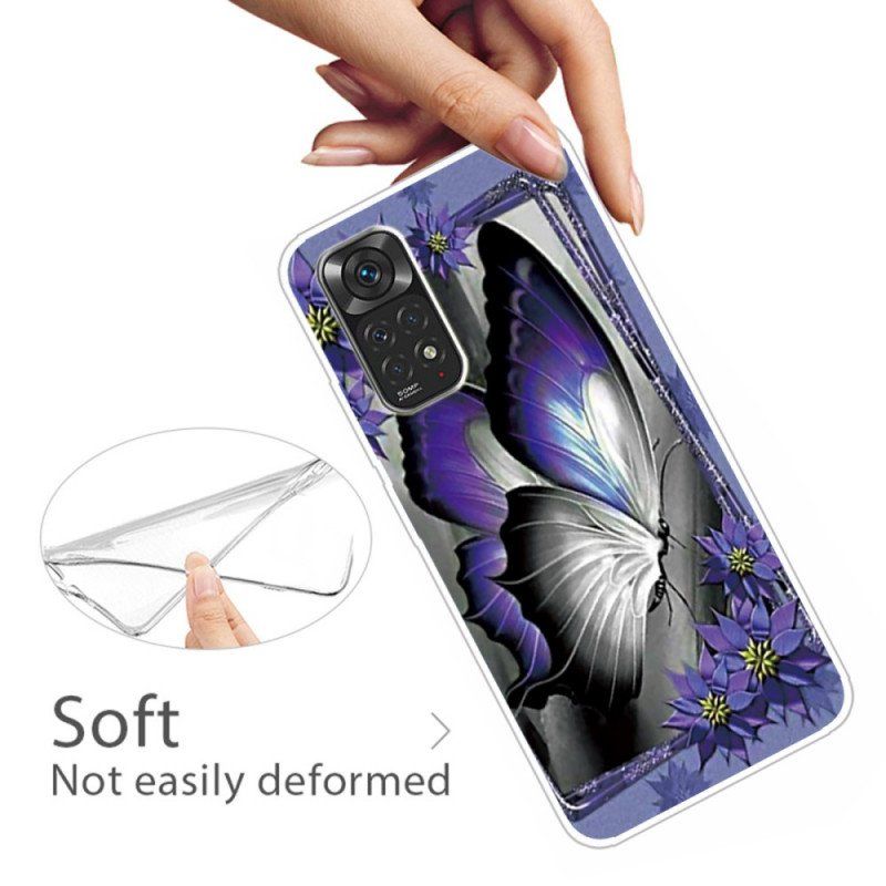 Etui do Xiaomi Redmi Note 11 Pro / 11 Pro 5G Królewski Motyl