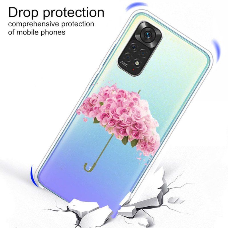 Etui do Xiaomi Redmi Note 11 Pro / 11 Pro 5G Parasol W Róże