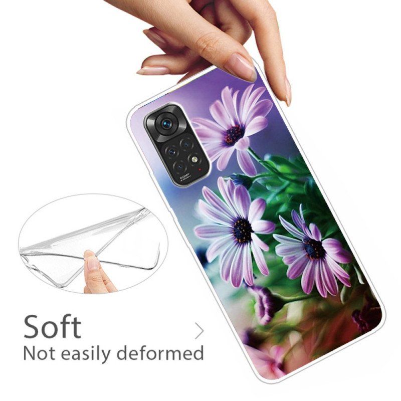 Etui do Xiaomi Redmi Note 11 Pro / 11 Pro 5G Realistyczne Kwiaty