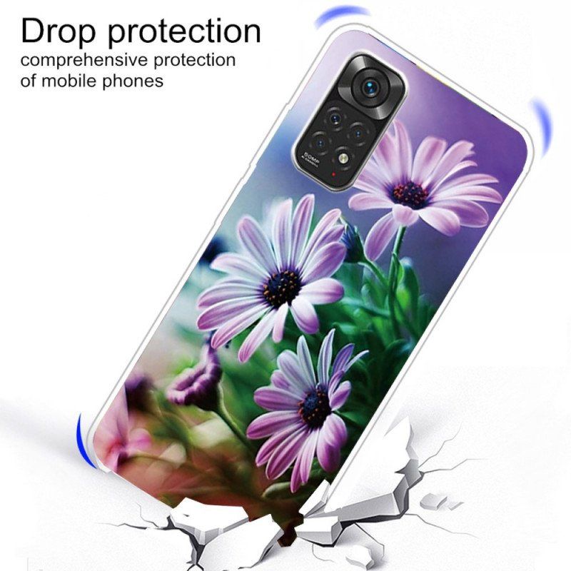 Etui do Xiaomi Redmi Note 11 Pro / 11 Pro 5G Realistyczne Kwiaty