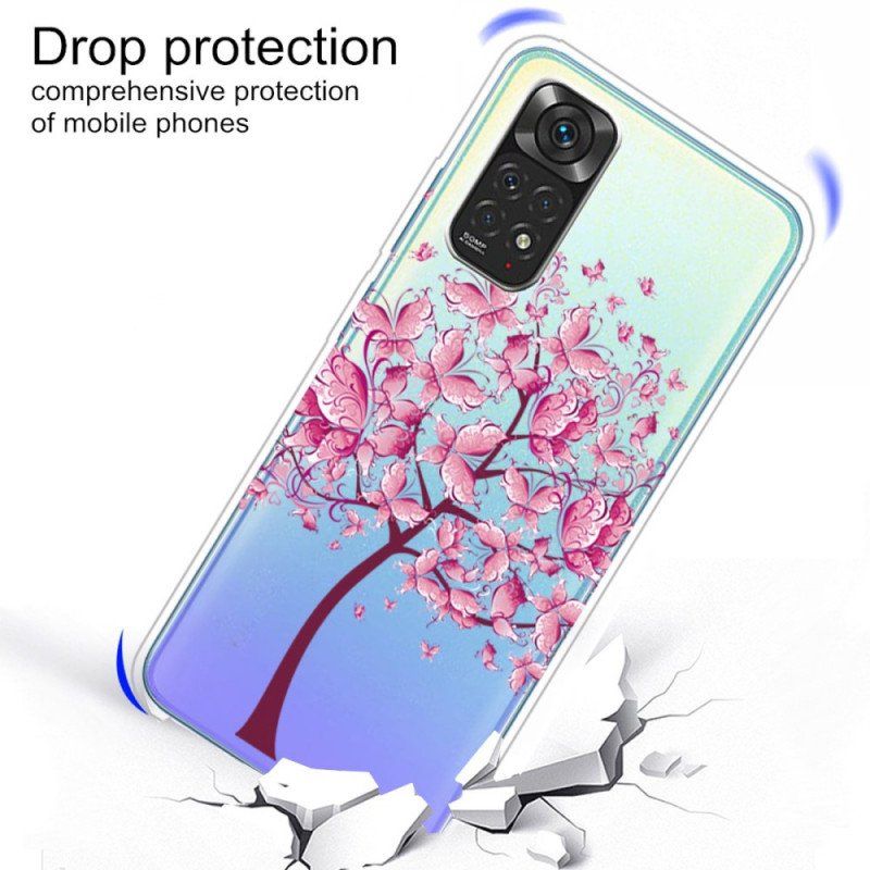 Etui do Xiaomi Redmi Note 11 Pro / 11 Pro 5G Różowy Wierzchołek Drzewa