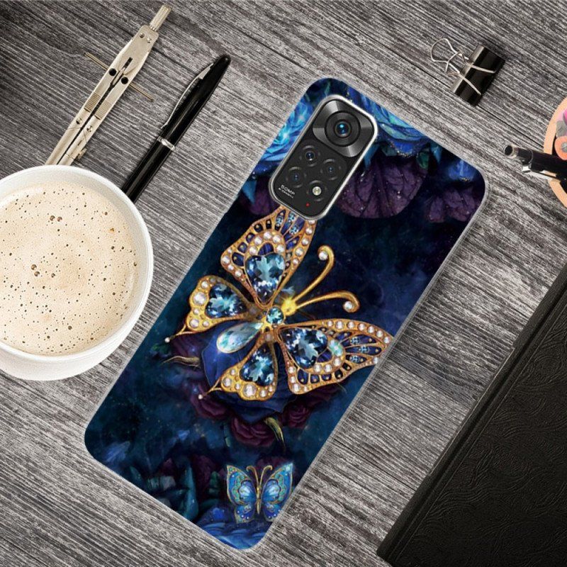 Etui do Xiaomi Redmi Note 11 Pro / 11 Pro 5G Złoty Motyl