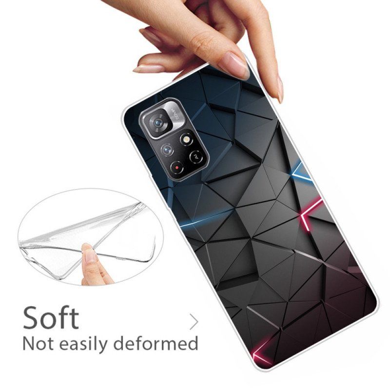 Etui do Xiaomi Redmi Note 11 Pro Plus 5G Elastyczna Geometria