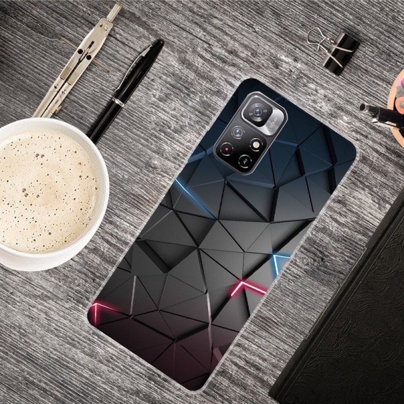 Etui do Xiaomi Redmi Note 11 Pro Plus 5G Elastyczna Geometria