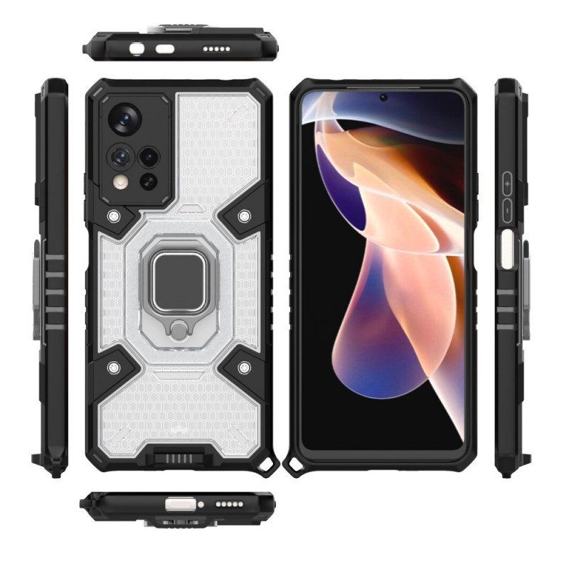 Etui do Xiaomi Redmi Note 11 Pro Plus 5G Plaster Miodu Z Pierścieniem