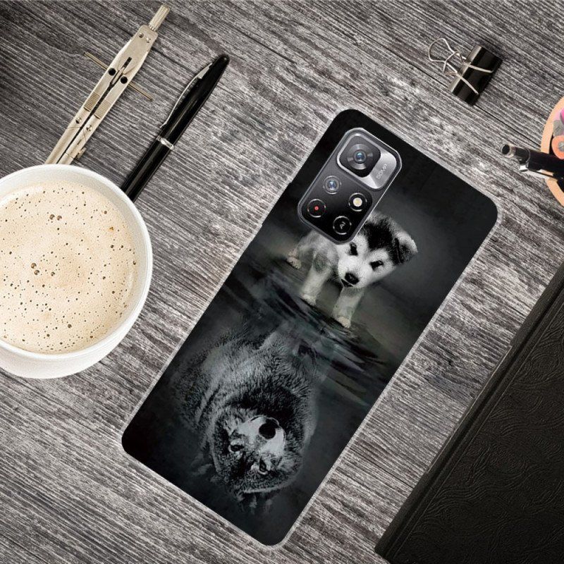 Etui do Xiaomi Redmi Note 11 Pro Plus 5G Szczenięcy Sen