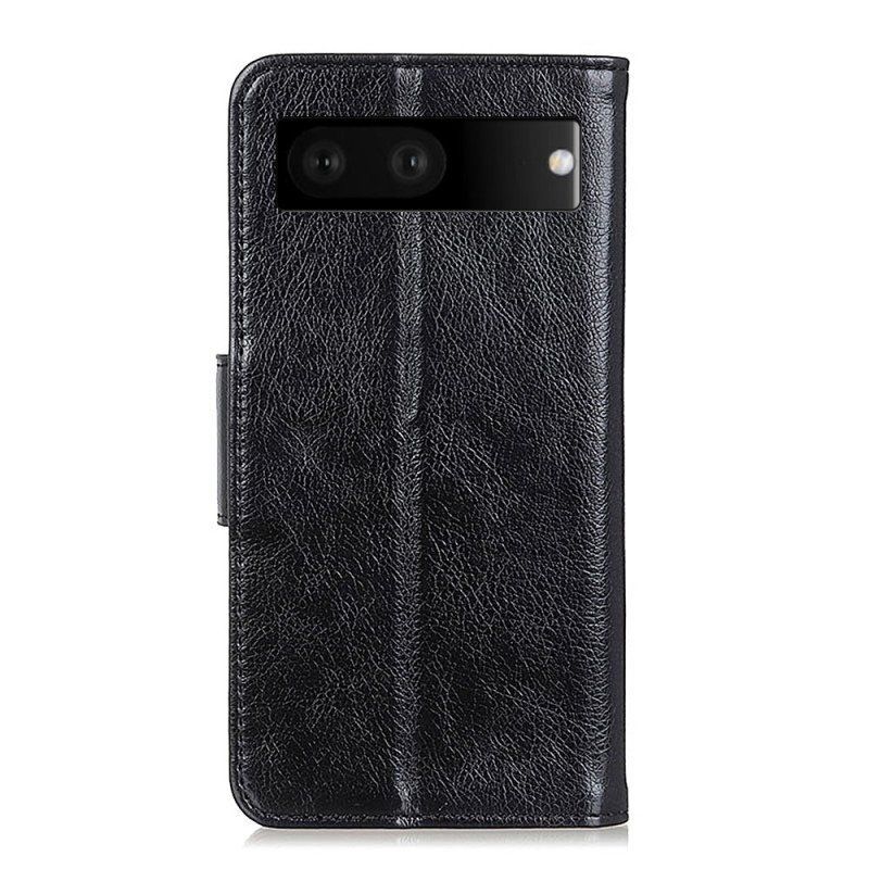 Etui Folio do Google Pixel 7 Dwoina Skóry Nappa