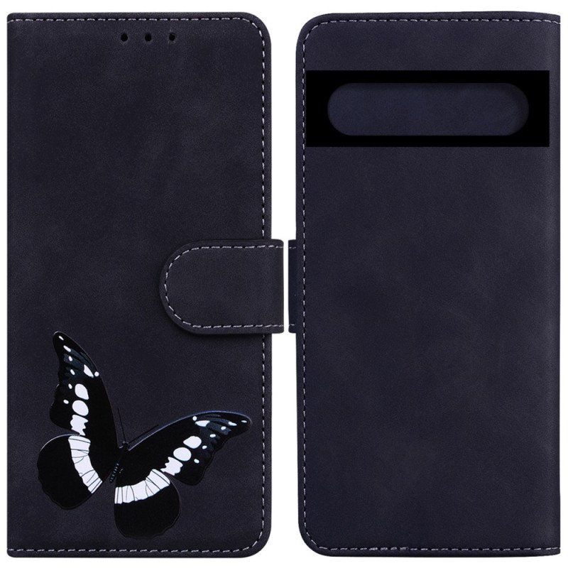 Etui Folio do Google Pixel 7 Wspaniały Motyl