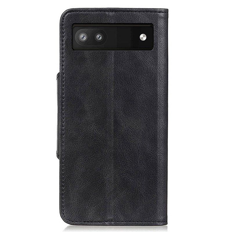 Etui Folio do Google Pixel 7A Przycisk Magnetyczny