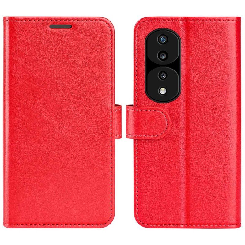 Etui Folio do Honor 70 Designerski Efekt Skóry