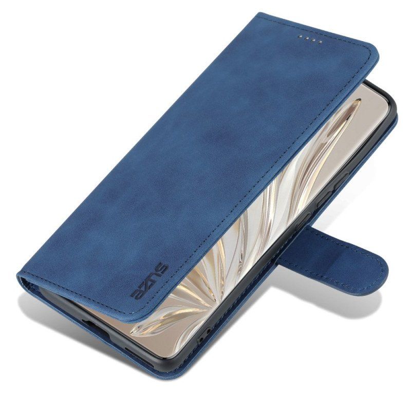 Etui Folio do Honor 70 Efekt Skóry Azns