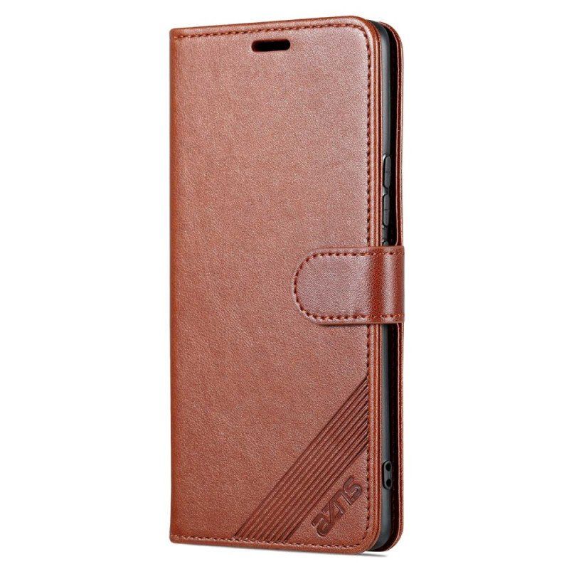 Etui Folio do Honor 70 Efekt Skóry Azns