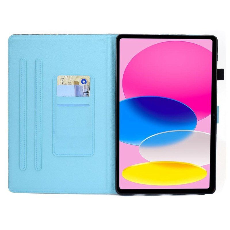 Etui Folio do iPad 10.9" (2022) Dziewczyna Motyl