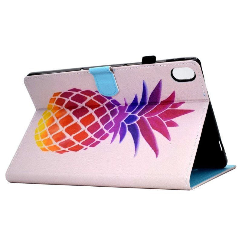 Etui Folio do iPad 10.9" (2022) Kolorowy Ananas