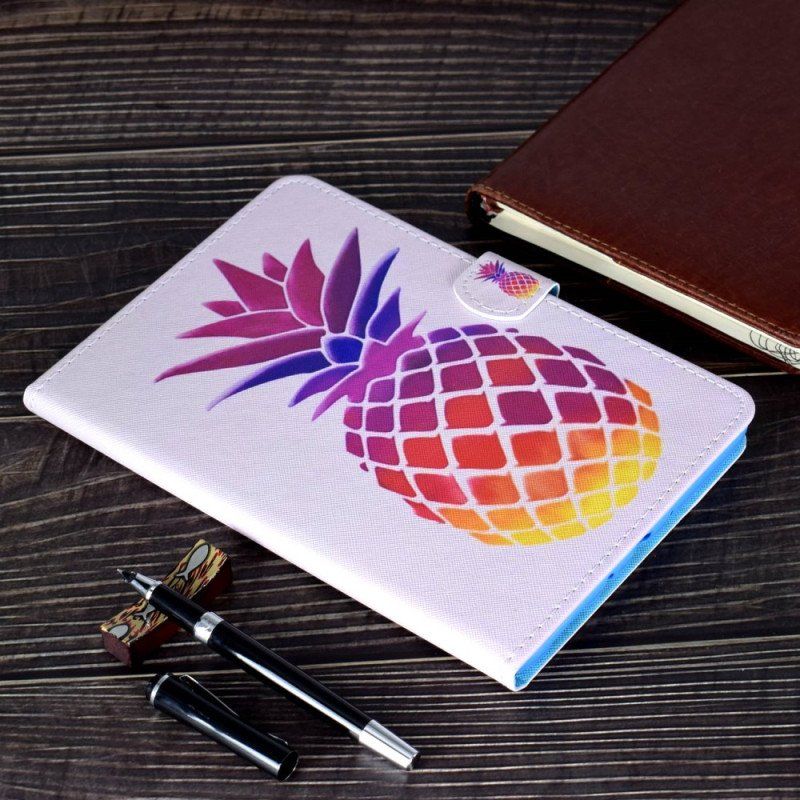 Etui Folio do iPad 10.9" (2022) Kolorowy Ananas