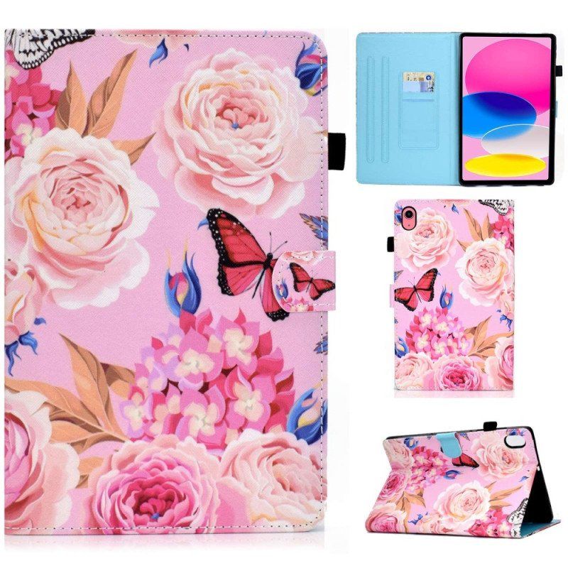 Etui Folio do iPad 10.9" (2022) Zawsze Motyle