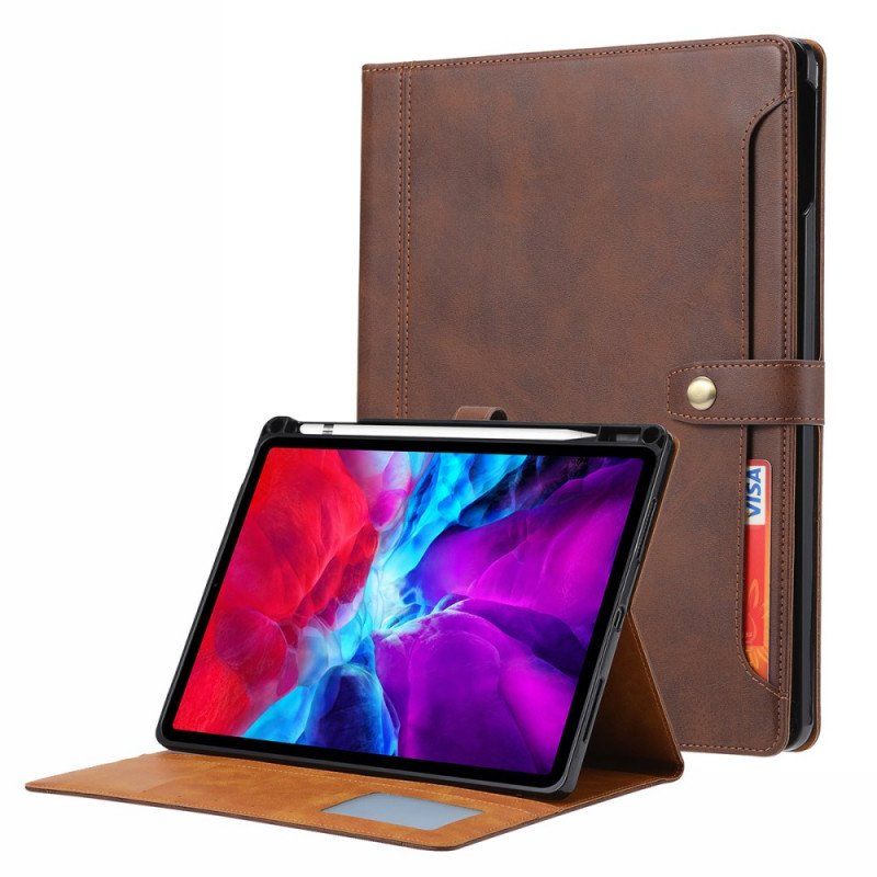 Etui Folio do iPad Pro 11" (2022) Biznesowy Styl Z Paskiem