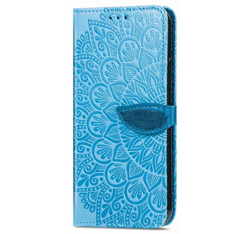 Etui Folio do iPhone 14 Plus Plemienne Liście