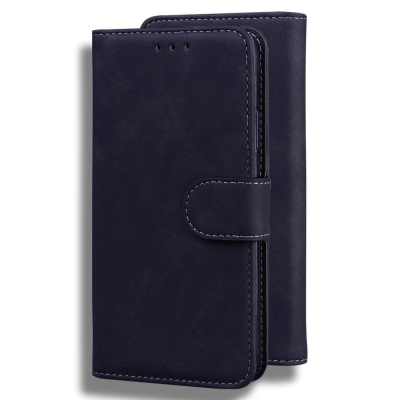 Etui Folio do iPhone 14 Plus Stylowa Skórzana Moda