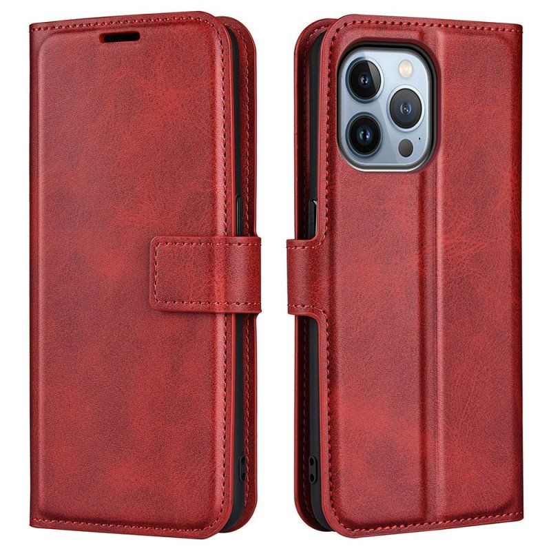 Etui Folio do iPhone 14 Pro Max Finezyjne Szwy