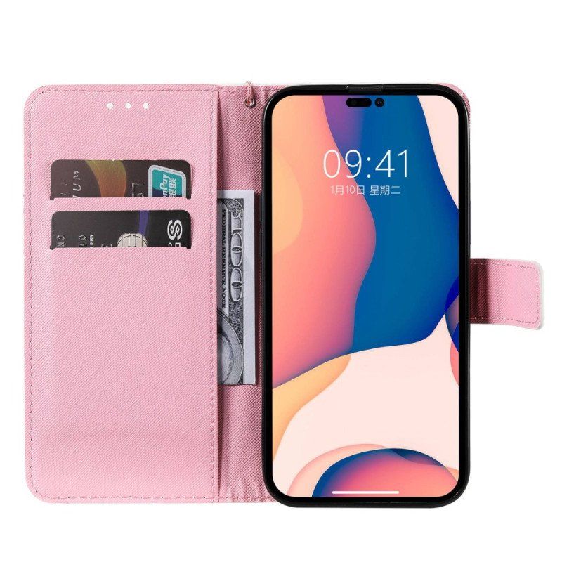 Etui Folio do iPhone 14 Pro Max Wesoła Huśtawka